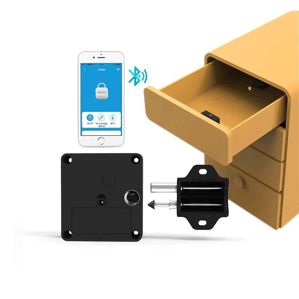 Controle remoto Auto Armazenamento Bagagem Ginásio Fechaduras Do Armário Aptidão Sistema De Bloqueio Inteligente Para Cacifos Bluetooths Locker Locker Lock Eletrônico