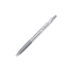 LJU-10EF <b>Retractable</b> Gel <b>Pen</b> Six Shiny Metallic Pigment Ink Colors Two Tone Grip Transparent Barrel Suitable For Dark Paper - Product Image 1