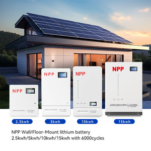 ระบบโซลาร์เซลล์แบบติดผนังออลอินวันสำหรับแบตเตอรี่ลิเธียมไอออน 5kWh/10kWh พร้อมระบบสื่อสาร CAN รองรับการเชื่อมต่อแบบไฮบริดกริด - Product Image 2