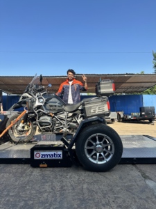<span class=keywords><strong>Remolque</strong></span> <span class=keywords><strong>para</strong></span> Motocicleta con Mecanismo de Inclinación y Elevación, Piso de Acero al Carbono, Placa de Acero Inoxidable. - Product Image 1