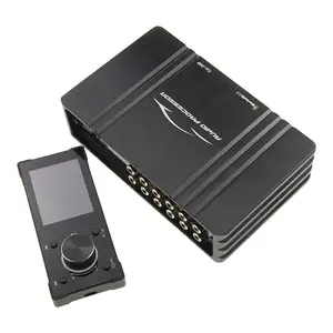 Amplificador dsp durável 20khz, sistema de carro, processador android, amplificador de potência