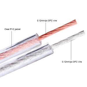 <span class=keywords><strong>Cable</strong></span> de <span class=keywords><strong>Altavoz</strong></span> Coaxial de Alta Gama de 12 AWG, 18 AWG, 1.5 mm, 2.5 mm, 4 Núcleos, Par Trenzado, Conector Banana de 4 mm, Hifi, Dorado y Plateado, BNC - Product Image 3