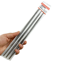 Lima redonda para motosierra de 200 mm y 5,5 mm, de acero con alto contenido de carbono tratado térmicamente, para afilar cadenas de motosierra, herramientas de mantenimiento.