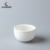 Petite tasse à thé en céramique 70 ml, tasse à thé créative, tasse à thé en céramique blanche pour la maison, mini tasse à thé individuelle