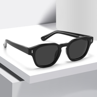 CONCHEN Lunettes de soleil polarisées pour femmes, monture carrée TR90, logo personnalisé, tendance, luxe, lunettes de soleil en acétate de haute qualité, fabriquées à la main
