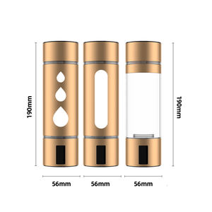 Harga produsen botol air hidrogen kemurnian Khusus> 99.99% dengan layar Ionizer air untuk kesehatan anti-penuaan - Product Image 5