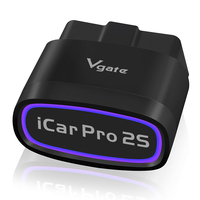 Vgate ICar Pro 2S 5.2 Herramienta de Diagnóstico OBD2 para Autos, Compatible con IOS / Android y Windows