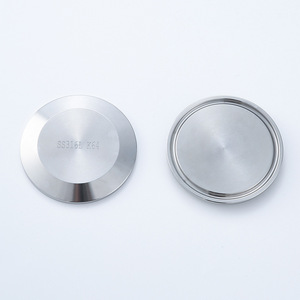 Quick-Install 304 Stainless Steel <b>Blind</b> Flange Sanitary Sealing Plate Pressure-Resistant Pipe Quick-Connect Flange Direct Supply - Product Image 5