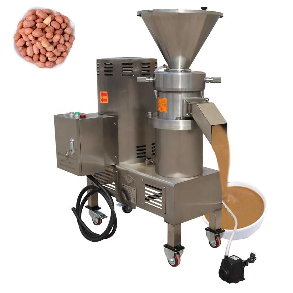 Profession eller Fabrik lieferant multifunktion ale kommerzielle kleine Erdnussbutter-Sheabutter-Maschine