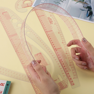 工場価格9個縫製テーラー定手ストレートフレンチカーブ定手テーラー描画テンプレート - Product Image 4