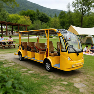 Autobús Turístico Cerrado de 23 Asientos, con Aire Acondicionado, Cómodo, para Transporte en Zonas Turísticas - Product Image 1