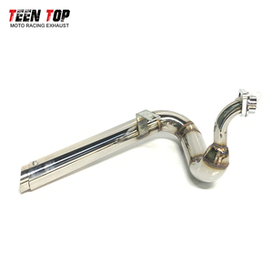 Sistema di Scarico Completo all'Ingrosso in Acciaio Inossidabile per <span class=keywords><strong>Moto</strong></span> Yamaha <span class=keywords><strong>Virago</strong></span> V Star/Dragstar 125/XV125/XV 125/XV250 - Product Image 3