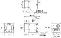 Caméra industrielle de balayage de zone Hikrobot MV-CH120-10GMGC 12MP avec capteur CMOS 1,1 pouce et obturateur global