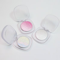 Palette de haute qualité végétalienne et sans cruauté aux animaux 3 couleurs Single Highlight Private Label Long Lasting High Pigment