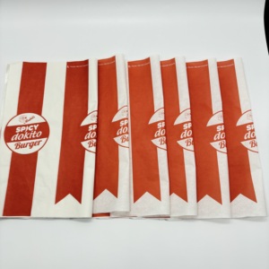 Taille personnalisée de qualité alimentaire papier pour hamburger papier sulfurisé enduit de cire d'emballage - Product Image 1