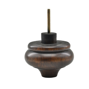 Vente en gros de pieds en bois pour meubles, pièces de rechange pour cuisine, chaise d'appoint, pieds de lit, canapé, table, loisirs - Product Image 4