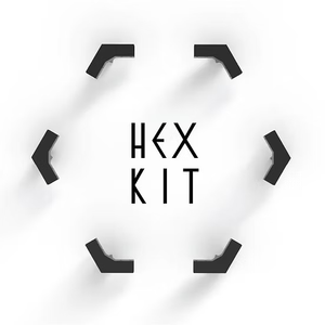 Pergola Hexagon Gazebo Support Kit 3-Way Heavy Duty Dome Corner Bracket Boiseries DIY Post Base Poutres en bois pour Patio Log Cabin - Product Image 2