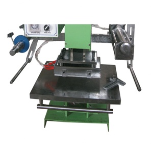 High-End Manual Flat Pneumatic Wood Plastic Leather Hot Foil Stamping Machine Tabletop Heat Press Print Function New Garments - Product Image 2