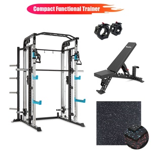 VIGFIT Machine de musculation multifonctionnelle professionnelle avec poids et banc pour petit <span class=keywords><strong>club</strong></span> de fitness - Product Image 2