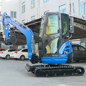 Excavator Crawler 2 Ton, Pengiriman Gratis, Mini Excavator dengan Blade Bulldozer, Mesin Kubota Excavator Kecil 2 Ton, Harga Excavator Cina - Product Image 3