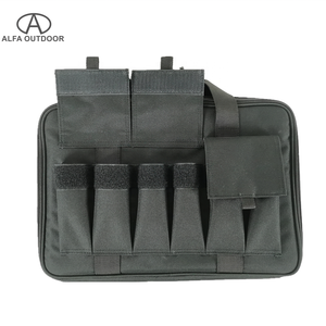 ALFA Heavy Duty Double Padded <strong>Handgun</strong> Bag for Hunting Shooting Range with Bullet <strong>Holder</strong> Bag - Product Image 5