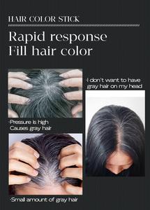 Tintes para el Cabello en Barra Personalizados, Pueden Cubrir Temporalmente las <span class=keywords><strong>Canas</strong></span>, Son Suaves con el Cuero Cabelludo, Resistentes al Sudor y Fáciles de Llevar - Product Image 3