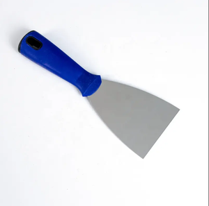 Ensemble de couteaux à mastic en acier inoxydable de haute qualité, acier industriel de différentes tailles, avec manche en plastique bleu - Product Image 2