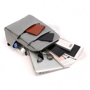 Mochila Fashion Unisex Laptop <b>Backpack</b> Anti-Theft Waterproof with USB Port Breathable Design - Product Image 3