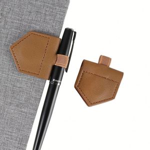 Magnetic With Pen Holder Vegan Pu Leather <b>Bookmarks</b> Gifts for Book Lovers - Product Image 1