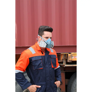 Masker gas 7502, pelindung pernapasan pribadi tahan debu dengan kartrid filter 7 buah - Product Image 6