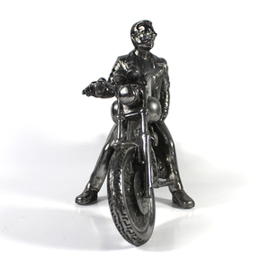 Modellini di Moto in Metallo e Ferro Ornamenti Artigianali Fatti a Mano Stile Nordico Vintage Regali per Uomini Ragazzi Decorazione <span class=keywords><strong>Casa</strong></span> - Product Image 5