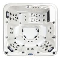Jacuzzi Exterior Grande para Hotel, Moderno, para 6 Personas, con Calefacción de Temperatura Constante y Función de Desinfección con Ozono
