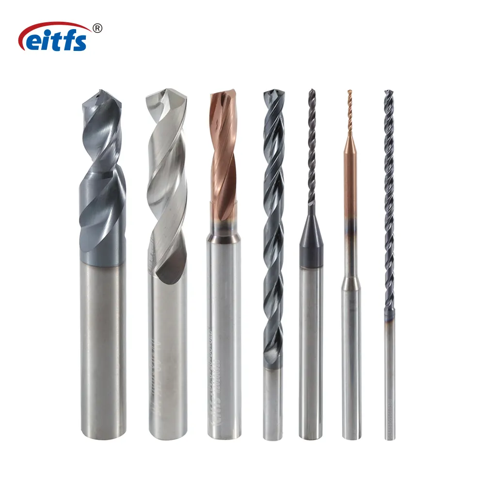 EITFS OEM HSS Metall bohrer Set Härte schneider Hartmetall-Spiralbohrer mit innerem Kühlmittel loch für Aluminium