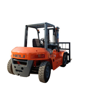Hot Selling <b>Used</b> Heli 7Ton Mini Diesel Engine Forklift 4.5m Lifting Height Low Working Hours High Quality for Sale Shanghai - Product Image 1