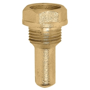 Tappo in ottone Control Well da 45 mm per tubi idraulici - Product Image 1
