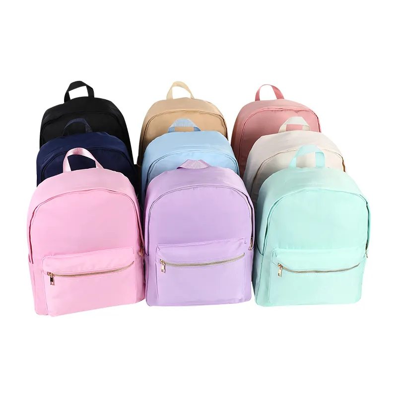Keymay RTS Ladies Sport Travel Blank Laptop Waterproof Backpack Nylon Backpack Kids Bagpack School Bag