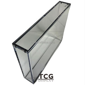 Boîte d'affichage en acrylique transparent UV personnalisée TCG pour la boîte de collection premium Pokémon Vaporeon <span class=keywords><strong>VMAX</strong></span> avec couvercle magnétique solide, étui en acrylique - Product Image 6