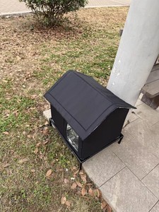 بيت قطط خارجي مقاوم للماء ومعزول، مناسب للقطط المتعددة على مدار العام، خيمة للحيوانات الأليفة، مأوى للقطط البرية - Product Image 3