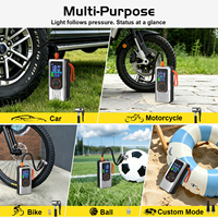 Nouvel Arrivage 2026 WLETO Compresseur d'Air Numérique Portable Mini Gonfleur de Pneus 150psi avec Affichage LED et Moniteur de Pression pour Voiture et Vélo