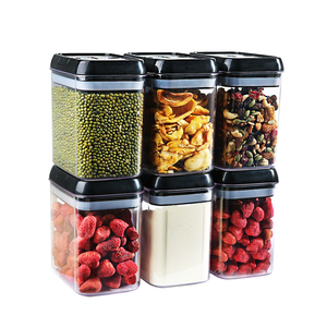 Merryart hot sale 6pcs Airtight Food Storage Baby Container food storage container crisper with lid