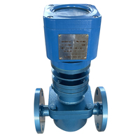 Medidor de flujo de acero al carbono resistente a altas temperaturas Jingjie, engranaje ovalado, pantalla Digital LCD DN25, aceite térmico para fluidos de agua, tamaño