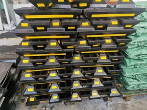 Bánh xe dừng đỗ xe dừng Bánh Xe Định vị bánh xe chống va chạm định vị Dải nhà để xe bãi đậu xe Thiết bị định vị phản xạ - Product Image 3