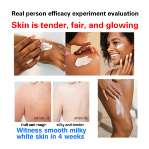 Roushun <span class=keywords><strong>s</strong></span>áng kem OEM 1000ml Salon Shea Butter Vitamin E làm trắng kem cơ thể - Product Image 3