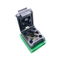 Adaptador de programador IC TQFP32 QFP32 a DIP32, Chip de prueba, enchufe SA663, circuitos integrados de asiento ardiente