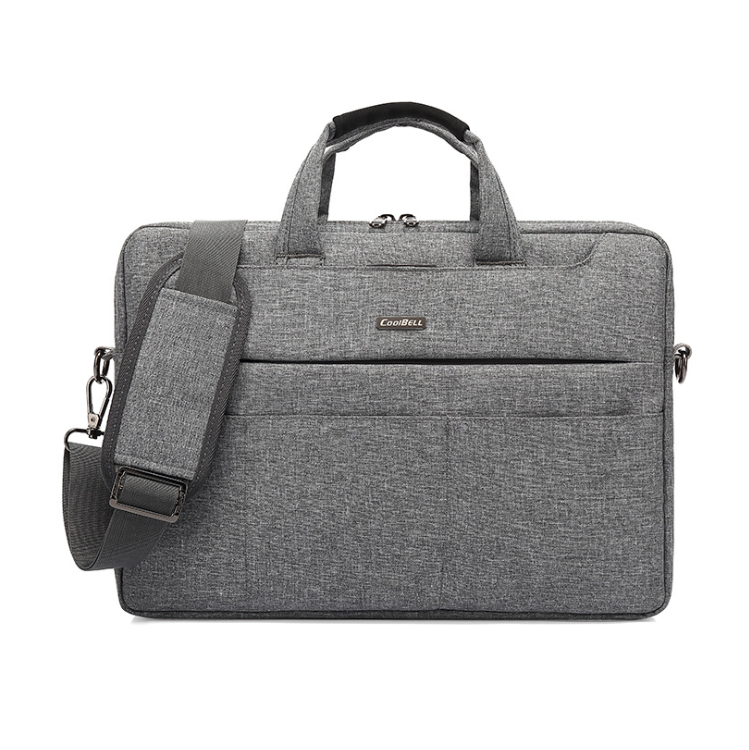 CoolBell CB-2100 Topload for 13.3 inch Laptop, Laptop Bag, Shoulder Strap, Fabric Material- Black