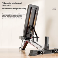 Banc de musculation professionnel robuste et réglable, équipement de musculation multifonctionnel, chaise de fitness pour haltères