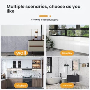 Papier peint auto-adhésif épais à motif marbre imperméable pour cuisine, salle de bain, salon, décoration de la maison - Product Image 2