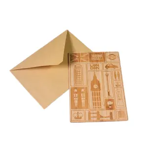 Thẻ gỗ tre cho nguồn cung cấp bên Quảng Cáo-bưu thiếp thanh lịch