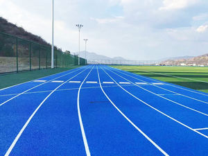 Revêtement de sol sportif sur piste de course hybride personnalisable INOLP résistant à la décoloration avec logo intégrant plusieurs options de couleur - Product Image 5
