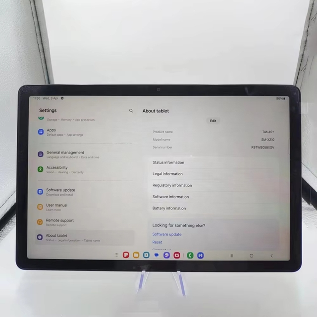 Original Used Tablets For Tab A9+ X210 Wifi 11.0 Inch 64gb Unlocked Android Tablet Pc Second Hand